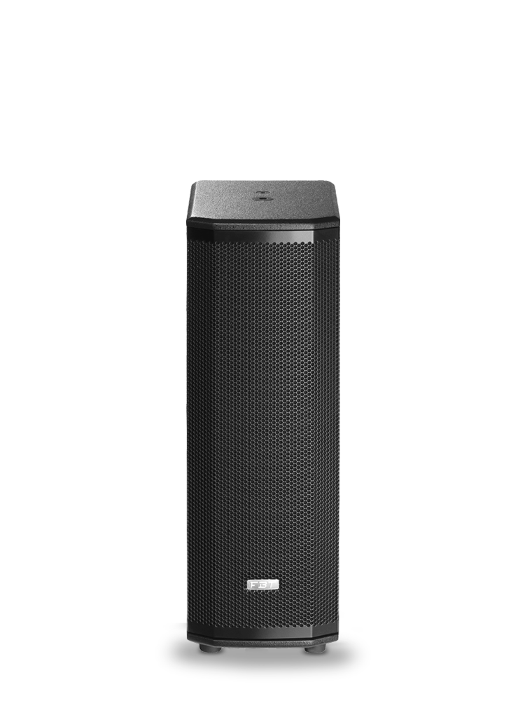 FBT VENTIS 206A PROCESSED ACTIVE SPEAKER 700W + 200W RMS - 131DB SPL Frequency response from 70Hz to 20 kHz