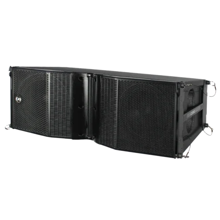 Sound Barrier Core 103p Passive line array angle view.