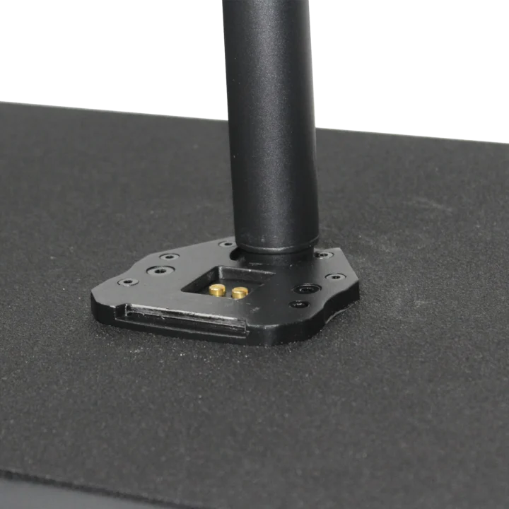 Sound Barrier Line X2 LX900 Pole attached to sub