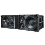 Sound Barrier CORE212A Line Array Active Loudspeaker grill off angle