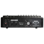 Sound Barrier MX8.3BT 8-channel powered audio mixer with Bluetooth and dual 700W amplifier