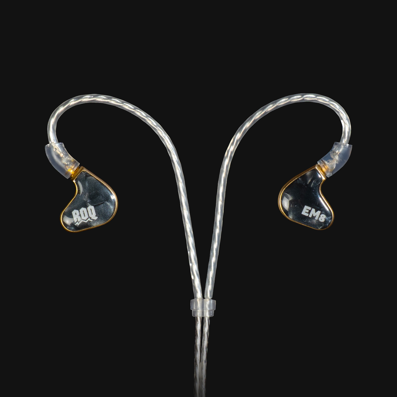 ROQ Audio EM8 In Ear Monitor Earphones Earbuds