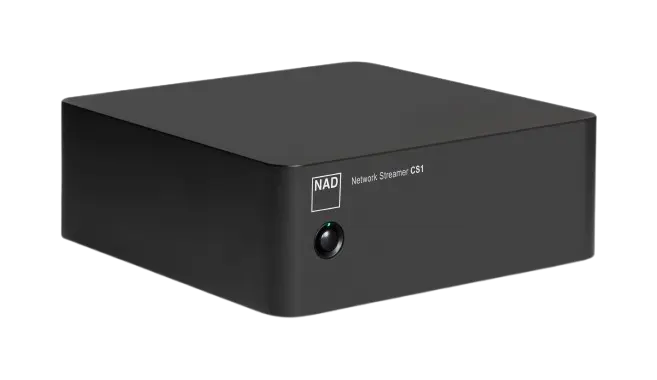 Bluesound Professional CS1 High-Resolution Endpoint Network Streamer Side View Bluesound Professional CS1 High-Resolution Endpoint Network Streamer