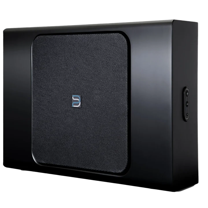 The Bluesound Professional BSW150 is a compact, network-active subwoofer engineered specifically for commercial installations.