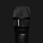 Handheld-Microphone-Nexadyne-8C-Cardioid-Capsule-G58-Band-Black-Wireless-Receiver-Front-Close-Up-Shure-Nexadyne-8C-Capsule
