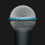 Shure-Beta-58A-Supercardioid-Dynamic-Vocal-Microphone-Close-Up-Front