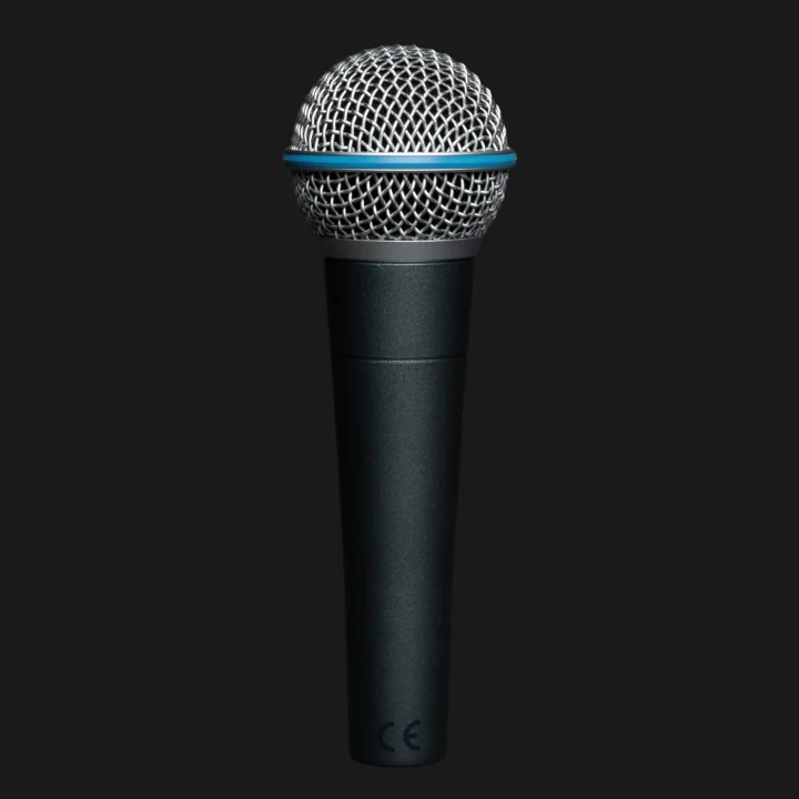 Shure-Beta-58A-Supercardioid-Dynamic-Vocal-Microphone-Front