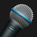 Shure-Beta-58A-Supercardioid-Dynamic-Vocal-Microphone-Side