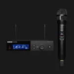 Shure-SLXD24-N8CB-Wireless-System-With-Handheld-Microphone-Nexadyne-8C-Cardioid-Capsule-G58-Band-Black-Wireless-Receiver-Front