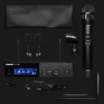 Shure-SLXD24-N8CB-Wireless-System-With-Handheld-Microphone-Nexadyne-8C-Cardioid-Capsule-G58-Band-Black-Wireless-Receiver-Front-With-Rack-Mount-Accessories