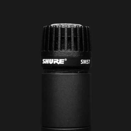 Shure-SM57-Cardioid-Dynamic-Instrument-Microphone-Close-Up-Front