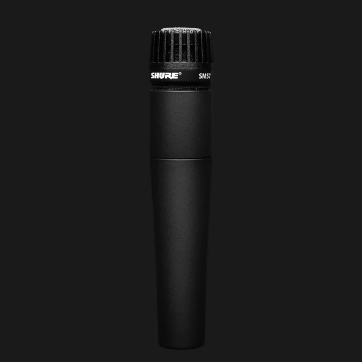Shure-SM57-Cardioid-Dynamic-Instrument-Microphone-Front