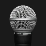 Shure-SM58-Cardioid-Dynamic-Vocal-Microphone-Close-Up-Front