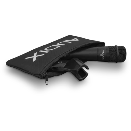 AUD AX F5 dynamic instrument microphone showing capsule and grille detail