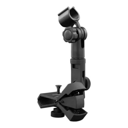 AUD dual pivot rim mounted clip showing mounting mechanism and pivot points detail