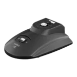 AUD heavy duty table stand showing programmable on/off switch control panel and mounting interface