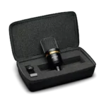 AUD large diaphragm condenser microphone with premium capsule design and shock mount