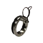 AUD miniaturized condenser flute microphone showing compact design and professional audio specifications