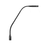 AUD modular gooseneck microphone system showing flexible articulation and connector detail
