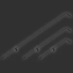 AUD miniaturized condenser microphone boom showing adjustable length mechanism and mounting hardware detail