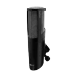 AUD PDX520 dynamic vocal microphone shown from side angle with grille and body detail