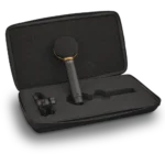 AUD premium large diaphragm studio condenser microphone with professional capsule design and feature highlights