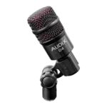 AUD professional dynamic instrument microphone showing capsule and grille detail