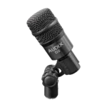 AUD professional dynamic instrument microphone showing capsule and grille detail construction