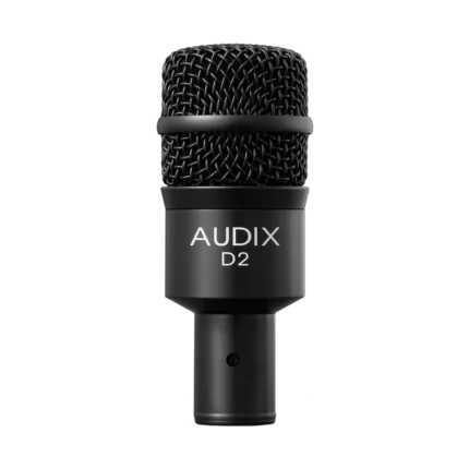 AUD professional dynamic instrument microphone showing side profile and grille design