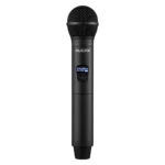 AUD R62 two channel wireless receiver with dual H60 OM5 handheld transmitters, professional audio equipment