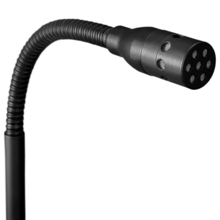 AUD USB condenser vocal microphone showing capsule and shock mount detail