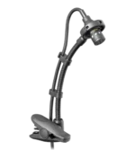 AUD wireless component condenser instrument microphone showing side profile and capsule design