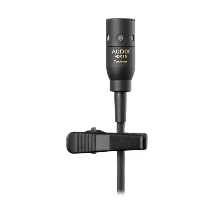 AUD wireless component condenser vocal microphone showing capsule and connector details