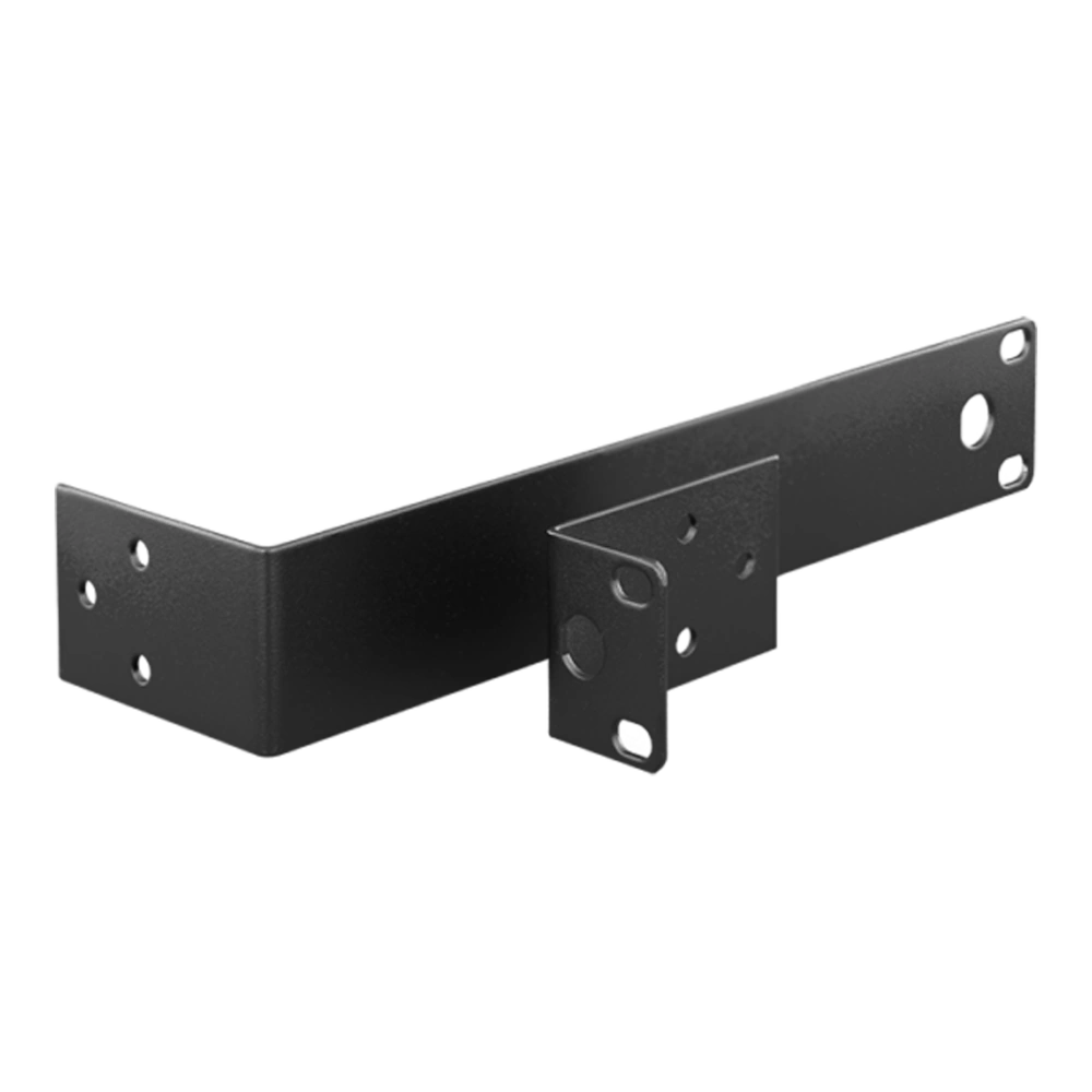 AUD Wireless Microphone Metal Rackmount Rear Panel AUD wireless microphone metal rackmount rear panel showing connections and mounting hardware