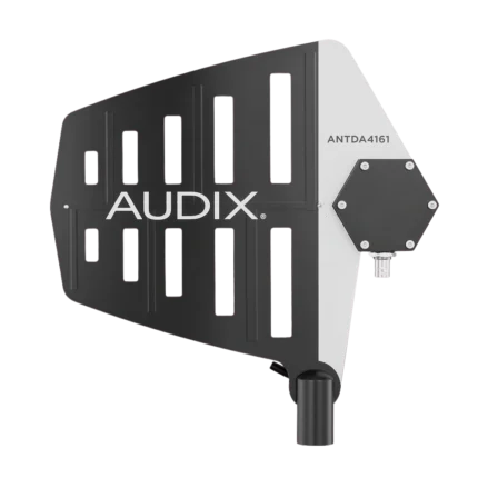 Audix AP AX wireless antenna system with mounting bracket and connector detail