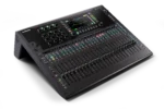 Allen & Heath Qu-6 digital mixer faders and control surface with touch screen interface