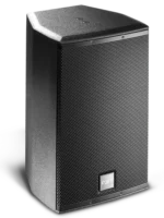 FBT ARCHON 108 compact 8-inch active powered loudspeaker shown from side angle with mounting hardware