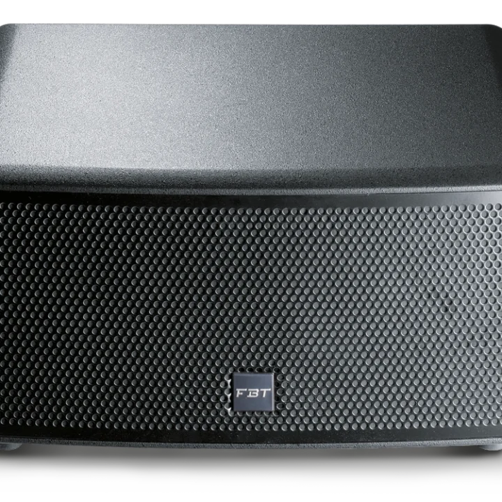 FBT Archon 215S dual 15-inch active powered subwoofer with front-facing woofers and control panel