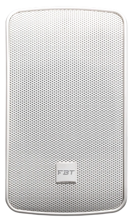 FBT CANTO 5C passive column speaker showing driver configuration and acoustic design details