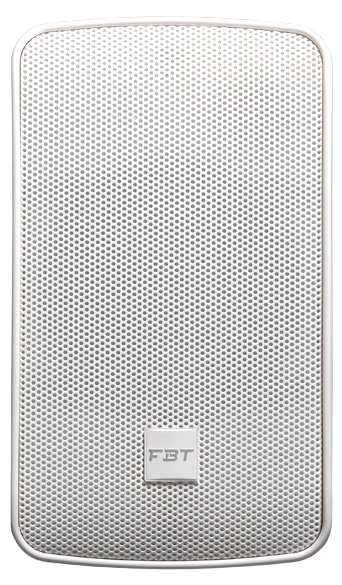 FBT CANTO 8C passive column speaker showing driver configuration and acoustic design details