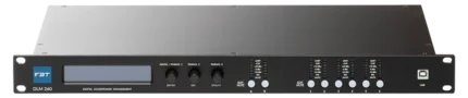 FBT DLM-260 digital loudspeaker management processor with front panel controls and display