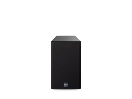 FBT KEIRON 5C 5-element passive install column speaker shown from side angle, black finish
