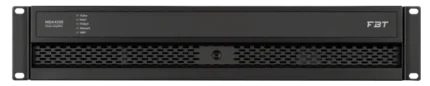 FBT MDA 4500 4-channel 4x500W DSP install amplifier front panel with controls and connectors
