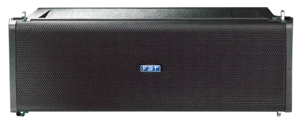 FBT MITUS 206LA 2x6 inch active powered line array module front view with integrated amplifier