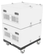 FBT MITUS MT-B 206 line array module transport bag showing protective padding and carrying handles detail