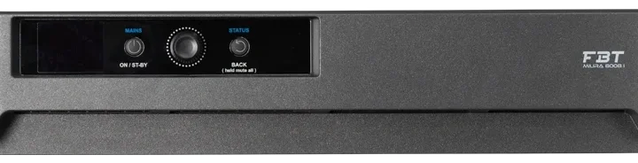 FBT MIURA 8008I 4-channel 800W DSP power amplifier with front panel controls and display