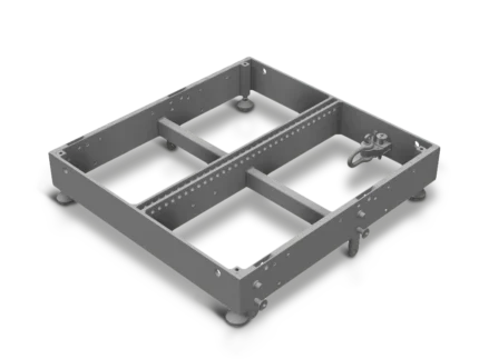 FBT MS-F 210 MUSE flybar rigging frame showing mounting hardware and structural components