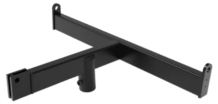 FBT MT-S 206 MITUS subwoofer speaker stand shown from side angle with mounting bracket detail