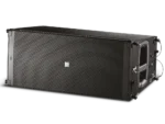 FBT MUSE 210L two-way passive line array module showing driver configuration and mounting hardware