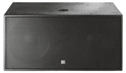 FBT MUSE 218S passive subwoofer with dual 18-inch drivers front view